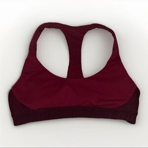 Lululemon Athletica Burgundy Sports Bra